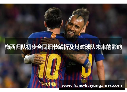 梅西归队初步合同细节解析及其对球队未来的影响