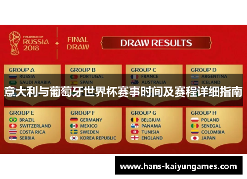 意大利与葡萄牙世界杯赛事时间及赛程详细指南