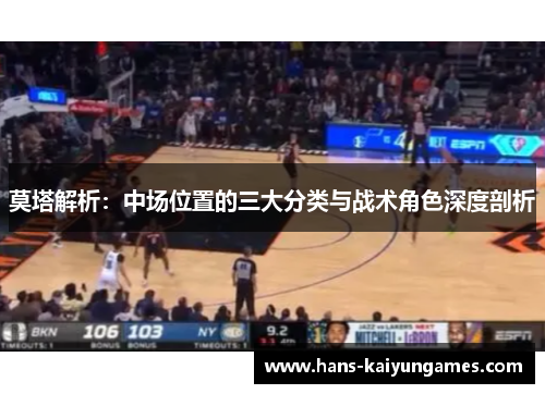 莫塔解析:中场位置的三大分类与战术角色深度剖析 莫塔解析:中场位置的三大分类与战术角色深度剖析