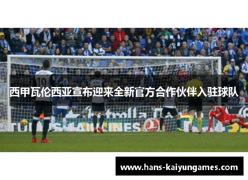 西甲瓦伦西亚宣布迎来全新官方合作伙伴入驻球队